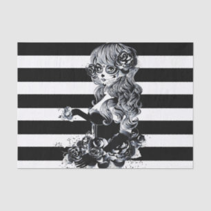 Hübsches ZuckerkulGirl Seidenpapier