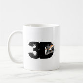Hubschrauber 3d kaffeetasse (Links)