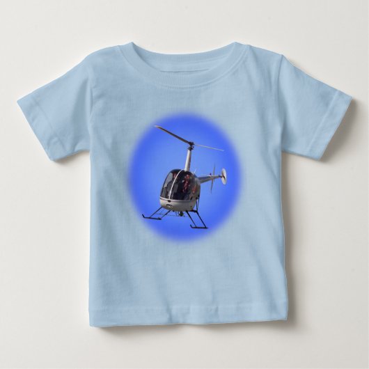 Hubschrauber Baby Shirts Chopper Säugling Tops (Vorderseite)