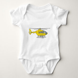 Hubschrauber Baby Strampler