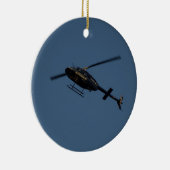 Hubschrauber Bell 206B-3 JetRanger III Keramikornament (Rechts)