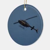 Hubschrauber Bell 206B-3 JetRanger III Keramikornament (Links)