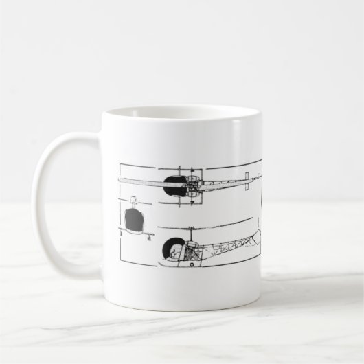 Hubschrauber Bell 47 Kaffeetasse (Links)