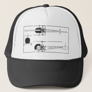 Hubschrauber Bell 47 Truckerkappe