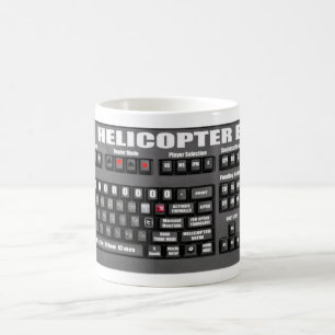 Hubschrauber Bernanke Tastatur-Tasse Kaffeetasse