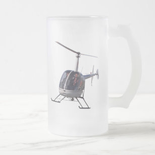 Hubschrauber Bierglas Fliegender Chopper Tasse Ste