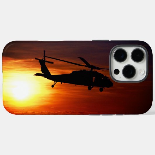 Hubschrauber Case-Mate iPhone hülle (Rückseite (Horizontal))