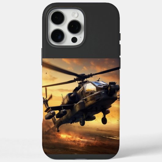 Hubschrauber Case-Mate iPhone Hülle (Rückseite)