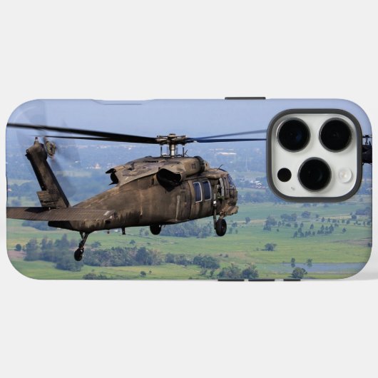 Hubschrauber Case-Mate iPhone Hülle (Rückseite (Horizontal))