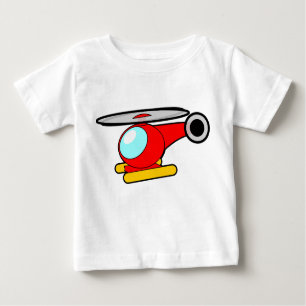 Hubschrauber, Chopper, Drehbilder für Drehflugzeug Baby T-shirt