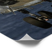 Hubschrauber des Puma-SA-330 Poster (Ecke)