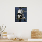 Hubschrauber des Puma-SA-330 Poster (Küche)
