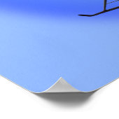 Hubschrauber druckt Coolen Chopper Pilot Druckplak Poster (Ecke)