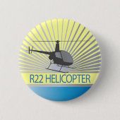 Hubschrauber-Flugzeuge Button (Vorderseite)