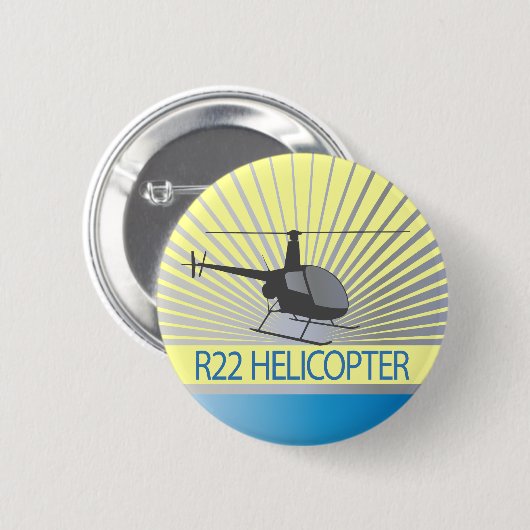 Hubschrauber-Flugzeuge Button (Vorne & Hinten)