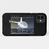 Hubschrauber-Flugzeuge Case-Mate iPhone Hülle (Rückseite (Horizontal))