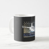 Hubschrauber-Flugzeuge Kaffeetasse (Vorderseite Links)