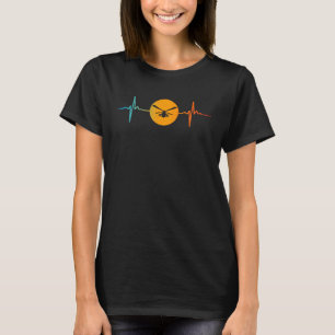 Hubschrauber für die Herzbewegung in der Zukunft T-Shirt