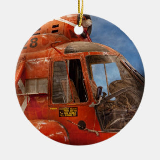 Hubschrauber für die Küstenwache Keramikornament