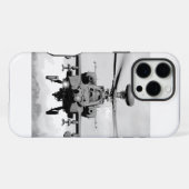 Hubschrauber iPhone Hülle (Rückseite (Horizontal))
