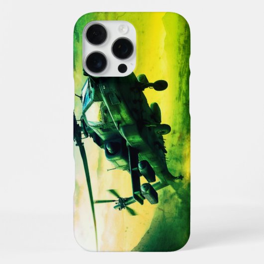 Hubschrauber iPhone hülle (Rückseite)
