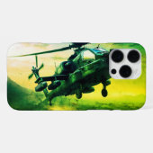 Hubschrauber iPhone hülle (Rückseite (Horizontal))