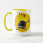 Hubschrauber-Kaffee-Tassen-coole Tasse (Links)
