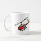 Hubschrauber Kaffeetasse (Links)