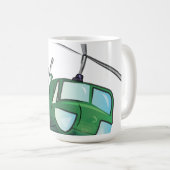 Hubschrauber Kaffeetasse (VorderseiteRechts)