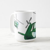 Hubschrauber Kaffeetasse (Vorderseite Links)