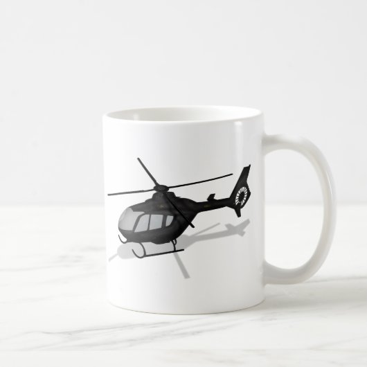 Hubschrauber Kaffeetasse (Rechts)