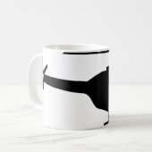 Hubschrauber Kaffeetasse (Vorderseite Links)