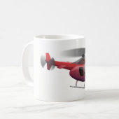 Hubschrauber Kaffeetasse (Vorderseite Links)