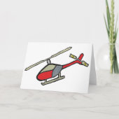 Hubschrauber Karte (Vorderseite)