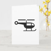 Hubschrauber Karte (Gelbe Blume)