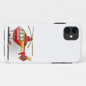 Hubschrauber-Krankenwagen Case-Mate iPhone Hülle (Rückseite (Horizontal))