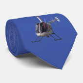 Hubschrauber-Krawatte Stilvolle Flying Chopper Nec Krawatte (Gerollt)