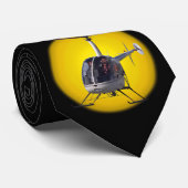 Hubschrauber-Krawatte Stilvolle Flying Chopper Nec Krawatte (Gerollt)