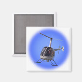Hubschrauber-Kühlschrankmagnet und Hubschrauber-Ke Magnet (Vorderseite/Rückseite)