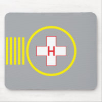 Hubschrauber-Landeplatz Mausunterlage-Krankenhaus