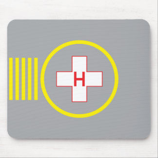 Hubschrauber-Landeplatz Mausunterlage-Krankenhaus Mousepad