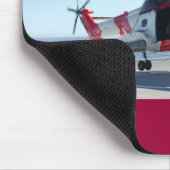 Hubschrauber-Landeplatz Mousepad (Ecke)
