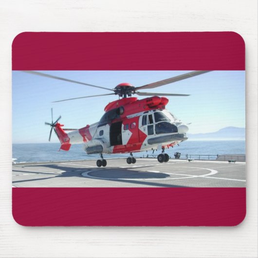 Hubschrauber-Landeplatz Mousepad (Vorne)
