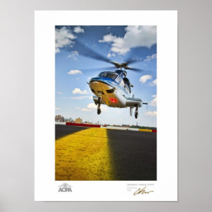 Hubschrauber-Landung in NYC Galerie Poster
