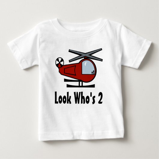 Hubschrauber Lil' Chopper Baby T-shirt (Vorderseite)