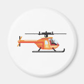 Hubschrauber Magnet (Vorne)