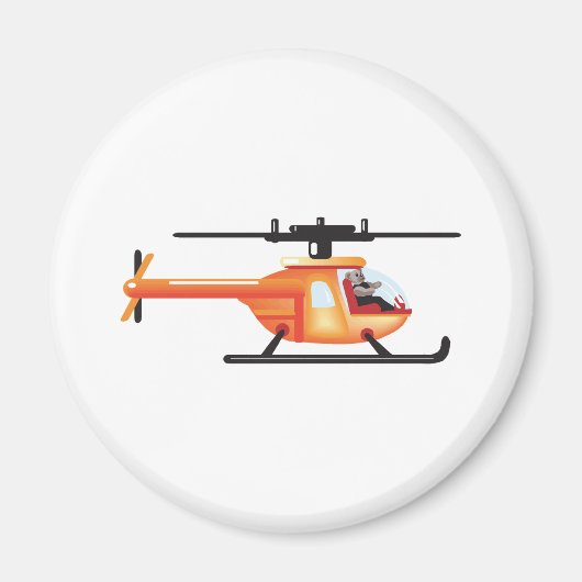 Hubschrauber Magnet (Vorne)