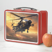 Hubschrauber Metall Brotdose (Beispiel)