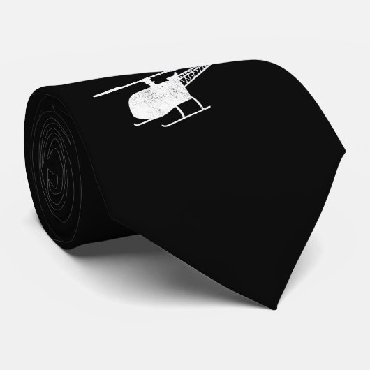 Hubschrauber-Modell - VersuchsCrew Krawatte (Gerollt)