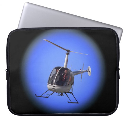 Hubschrauber-Notebook-Sieb Hubschrauber Tablet-Hül Laptopschutzhülle (Vorderseite)
